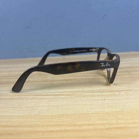 Ray-Ban RB2132 New Wayfarer 902 52 18 3N Brown Sunglasses - Picture 3 of 9